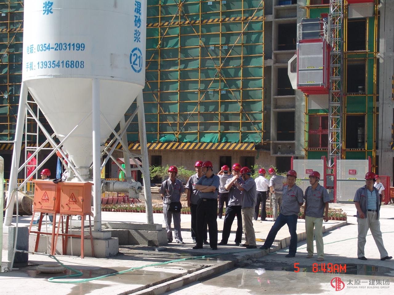 集團公司組織各基層單位參觀學習