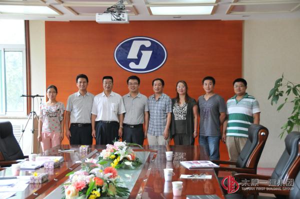 企業(yè)管理部赴山西二建學習取經(jīng)