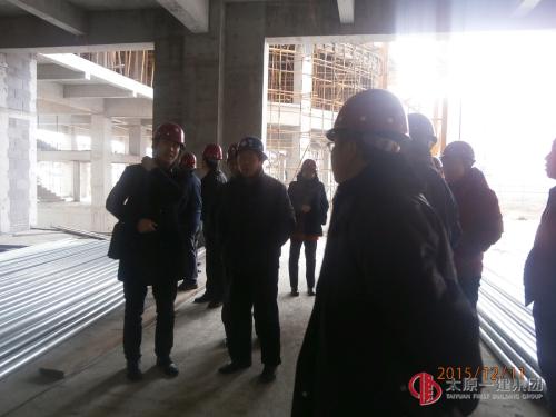 項(xiàng)管二處晉中市老年養(yǎng)護(hù)院項(xiàng)目順利通過主體驗(yàn)收