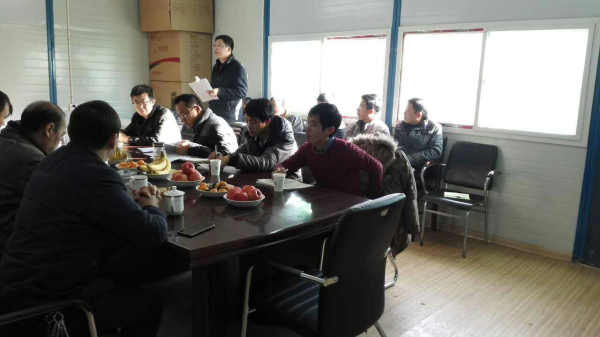 金林雅苑項(xiàng)目勞務(wù)現(xiàn)場工作會議