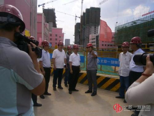 項(xiàng)管二處晉中市老年養(yǎng)護(hù)院項(xiàng)目接受晉中市人大環(huán)保執(zhí)法檢查