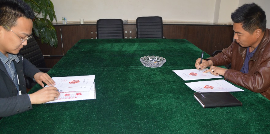 五分公司與項(xiàng)目部簽訂各項(xiàng)目標(biāo)責(zé)任書(shū)