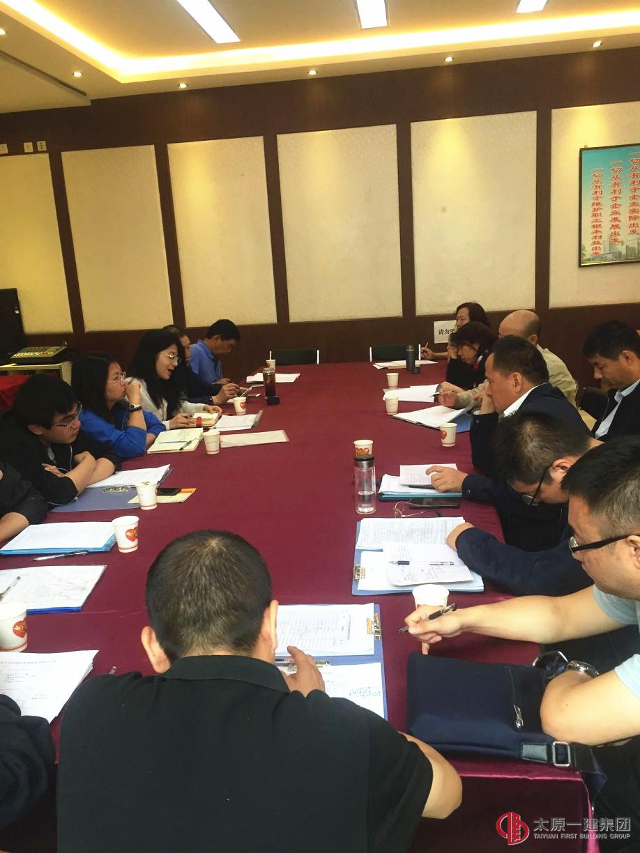 集團(tuán)公司檢查考核組蒞臨一分公司檢查指導(dǎo)