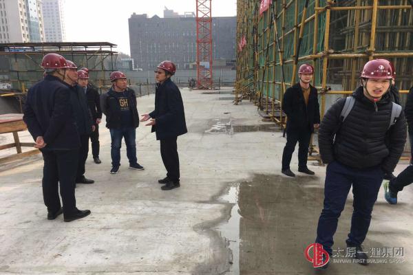 中建三局蒞臨二分公司泰倫特項目施工現(xiàn)場考察調(diào)研